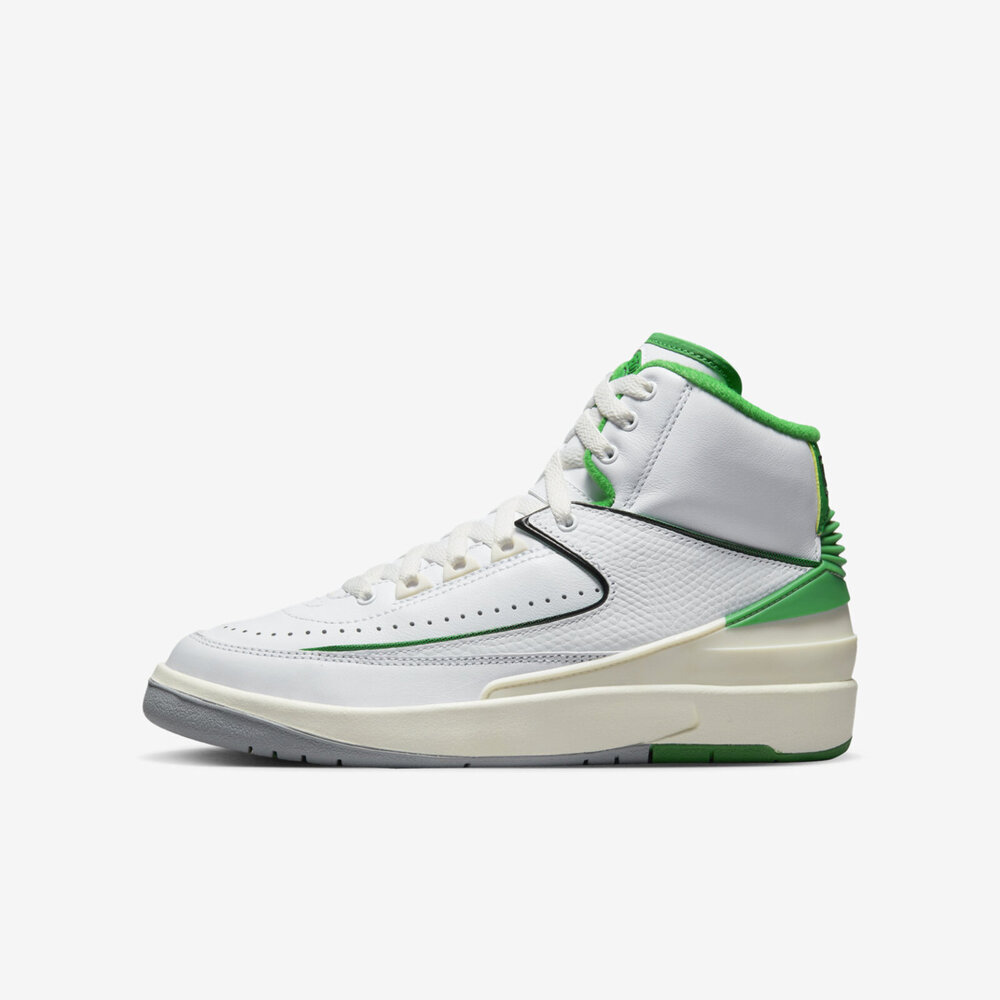 Nike Air Jordan 2 Retro GS [DQ8562-103] 大童 休閒鞋 運動 復古 喬丹 幸運綠