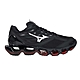 MIZUNO WAVE PROPHECY 13 S 男慢跑鞋-美津濃 運動 J1GC244905 黑銀紅 product thumbnail 1