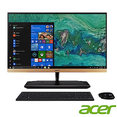 (無卡分期-12期)Acer S24-880 24型 i5四核心無邊框 Win10液晶電腦