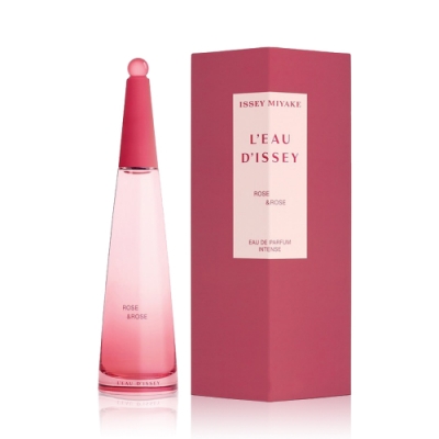 Issey Miyake三宅一生ROSE&ROSE玫瑰玫瑰女性淡香精90ml+品牌小香x1