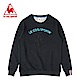 le coq sportif 法國公雞牌刷毛長袖圓領T恤 男-深麻灰 product thumbnail 1