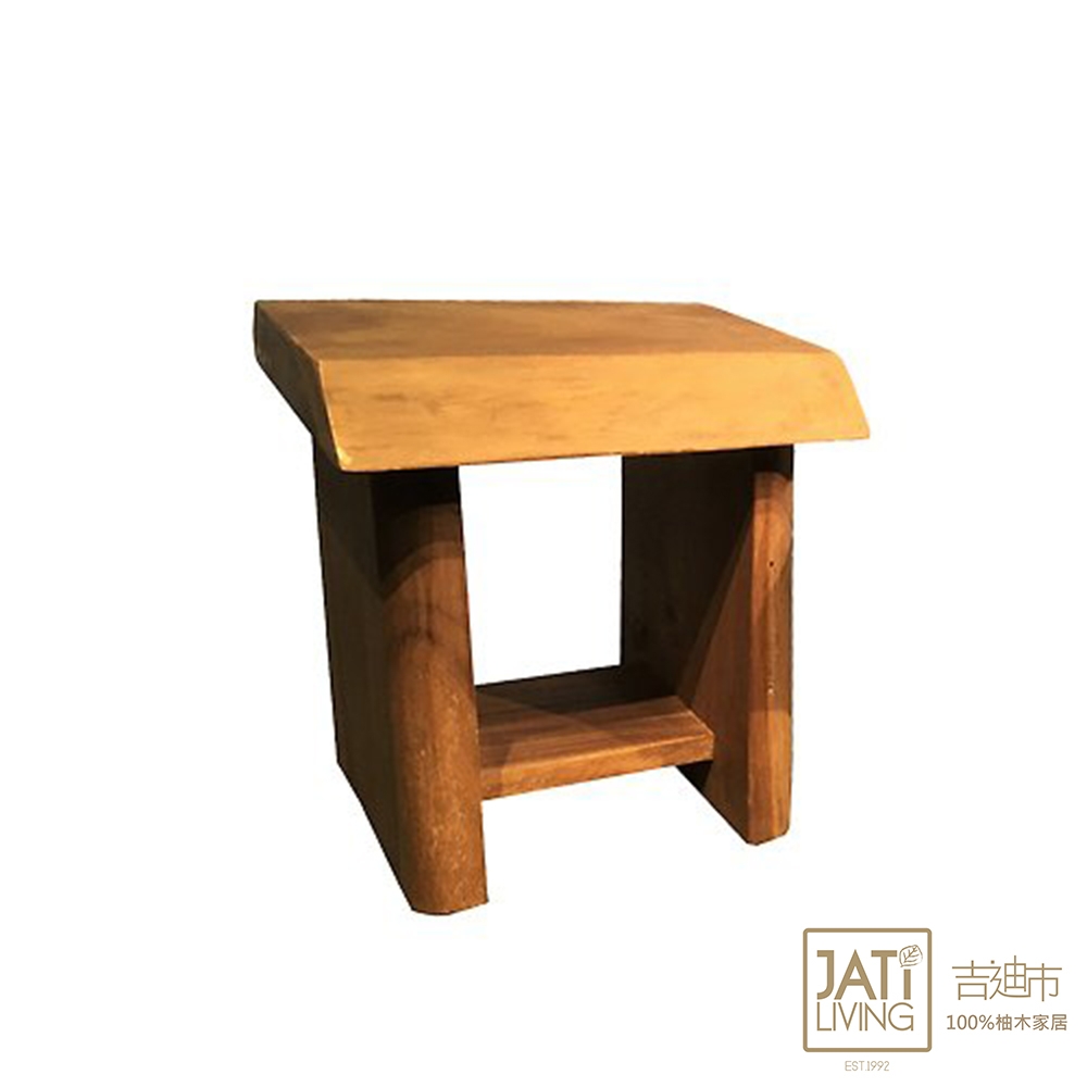 吉迪市柚木家具 原木造型單人椅 SN027 簡約 多功能 鄉村 歐美 極簡 沉穩