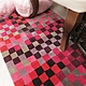 【Fuwaly】德國Esprit home紫色馬賽克地毯-200x300cm_ESP2834-01_客廳沙發 馬賽克 柔軟 product thumbnail 1