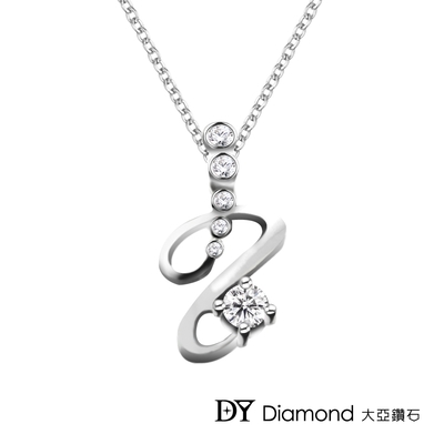 DY Diamond 大亞鑽石 18K金 0.20克拉 D/VS1 設計時尚鑽墜