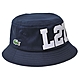 LACOSTE L27品牌鱷魚刺繡LOGO圖騰漁夫帽(深藍) product thumbnail 1