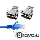 Bravo-u Cat6超高速網路線30米/VGA轉RJ45訊號延長器套組 product thumbnail 1