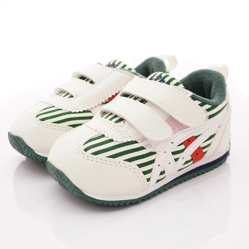 亞瑟士SUKU2機能鞋 經典學步鞋 ON67-300白綠(寶寶段)