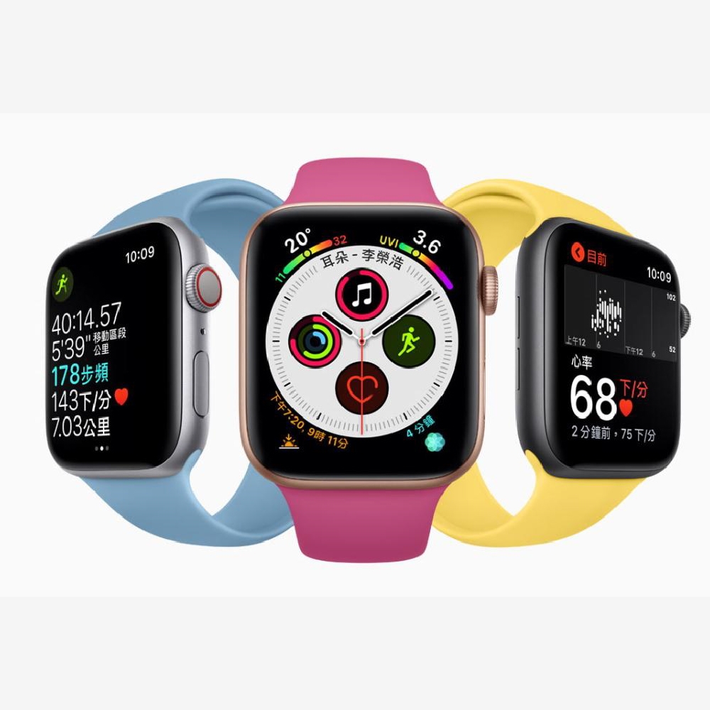 Apple 蘋果】福利品Apple Watch Series 5 40公釐LTE 鋁金屬錶殼保固90