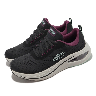 Skechers 休閒鞋 Skech-Air Meta-Aired Out 女鞋 黑 紫 氣墊 記憶鞋墊 緩震 運動鞋 150131BKMT