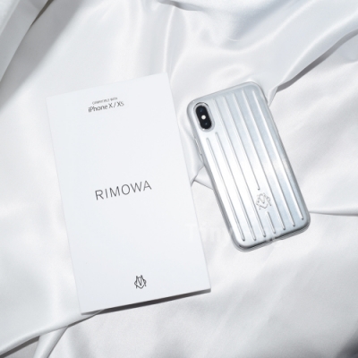 RIMOWA iPhone 鋁合金手機殼 X/XS (經典銀)