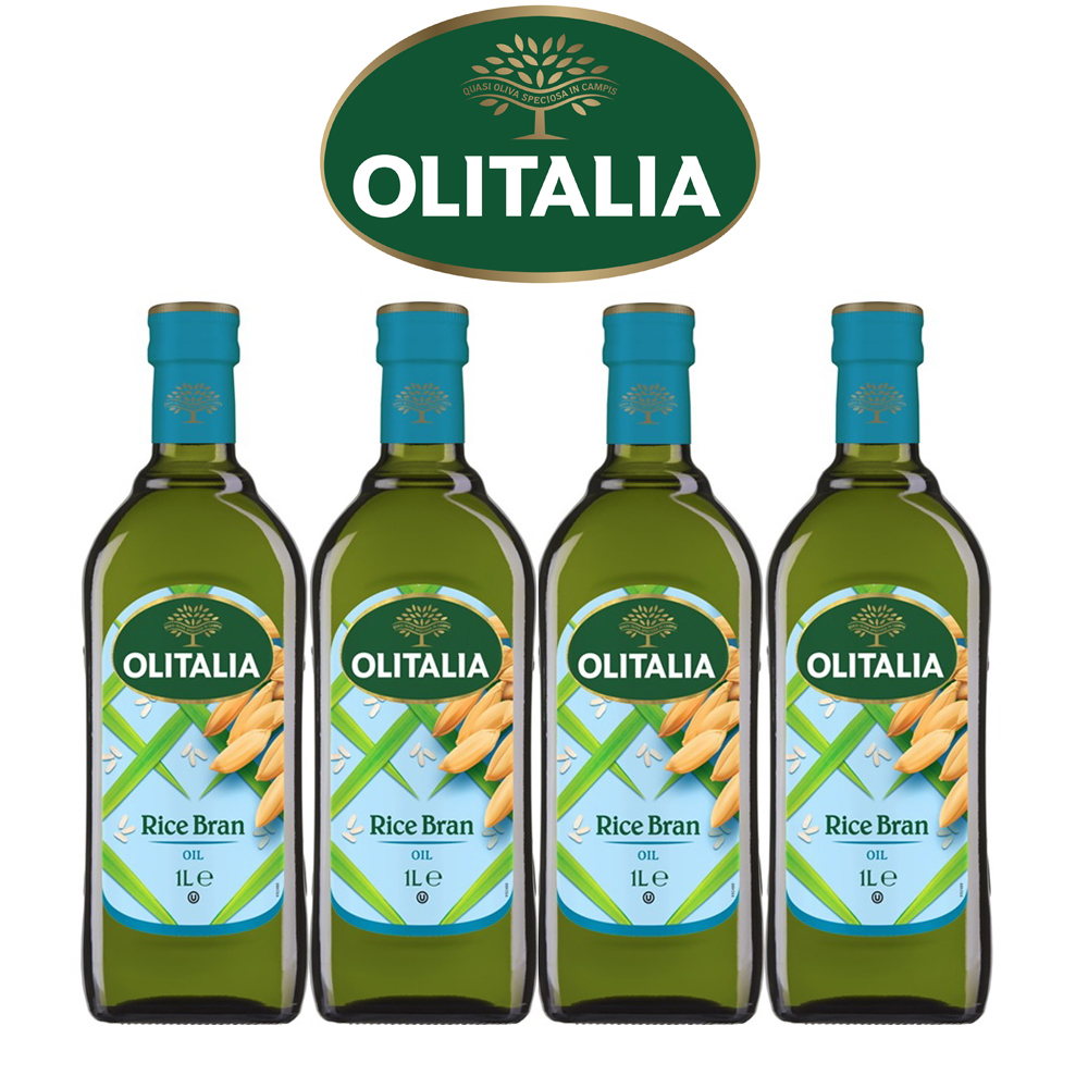 Olitalia 奧利塔玄米油促銷禮盒組(1000mlx4瓶)