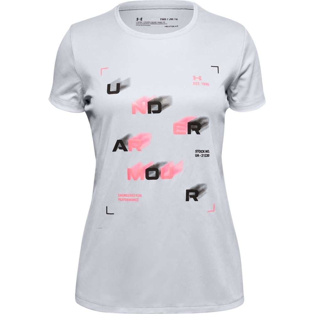 【UNDER ARMOUR】UA 女童 Tech短T-Shirt