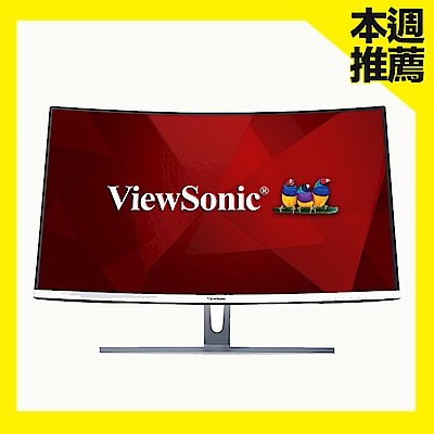 ViewSonic VX3217-2KC-mhd 32型WQHD曲面螢幕