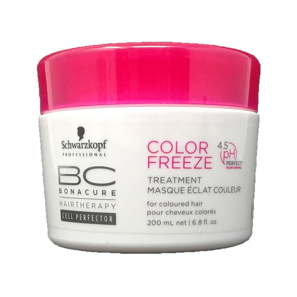 Schwarzkopf施華蔻 漢高公司貨 BC PH4.5晶燦鎖色髮膜 200ml