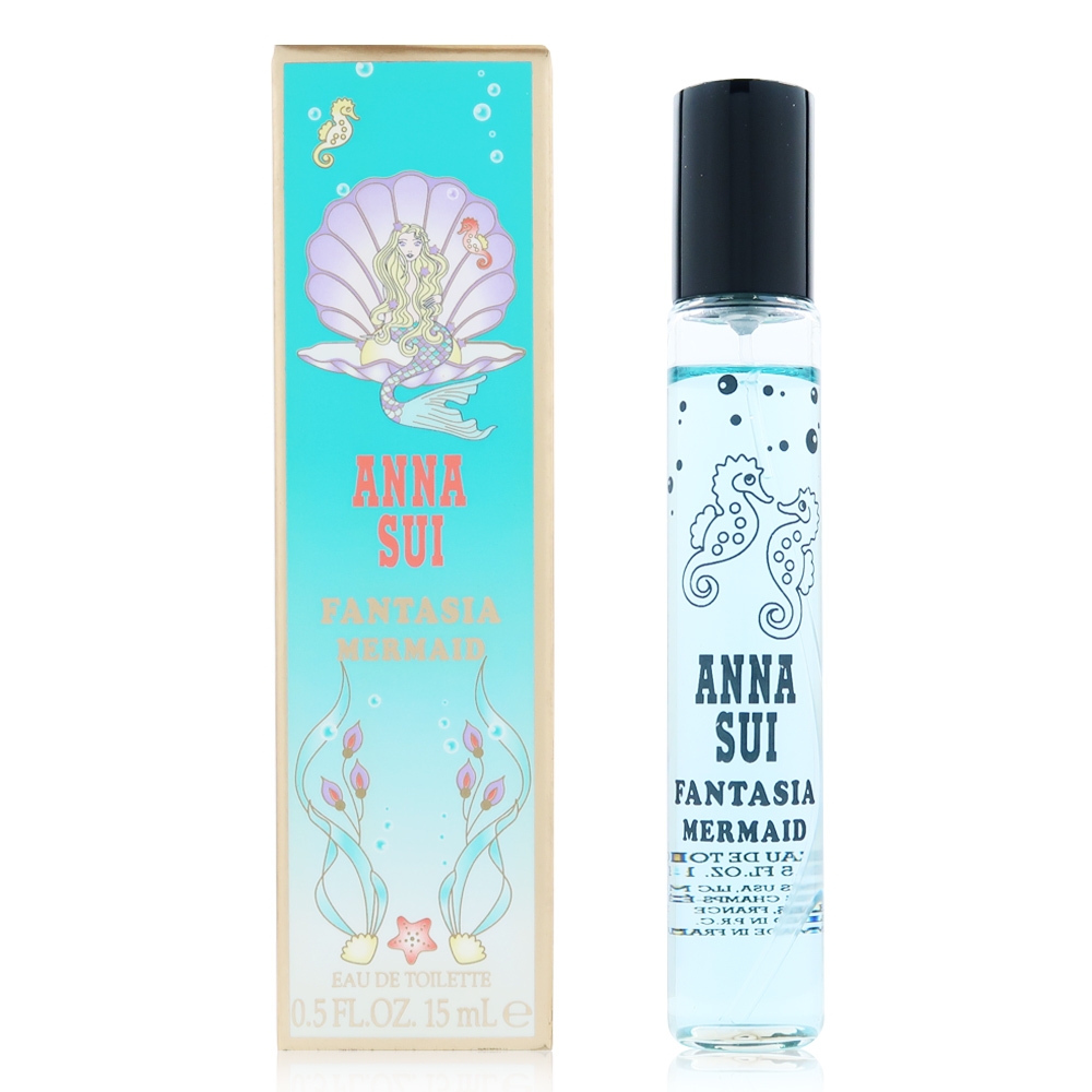 ANNA SUI 安娜蘇Fantasia Mermaid 童話美人魚女性淡香水15ML (平行輸入