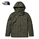 【The North Face 官方旗艦】北面男款綠色防水透氣連帽衝鋒衣｜86RJ21L product thumbnail 1