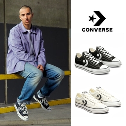 CONVERSE STAR PLAYER 76 OX 低筒 休閒鞋 男鞋 女鞋 黑/白色-A01607C/A01608C