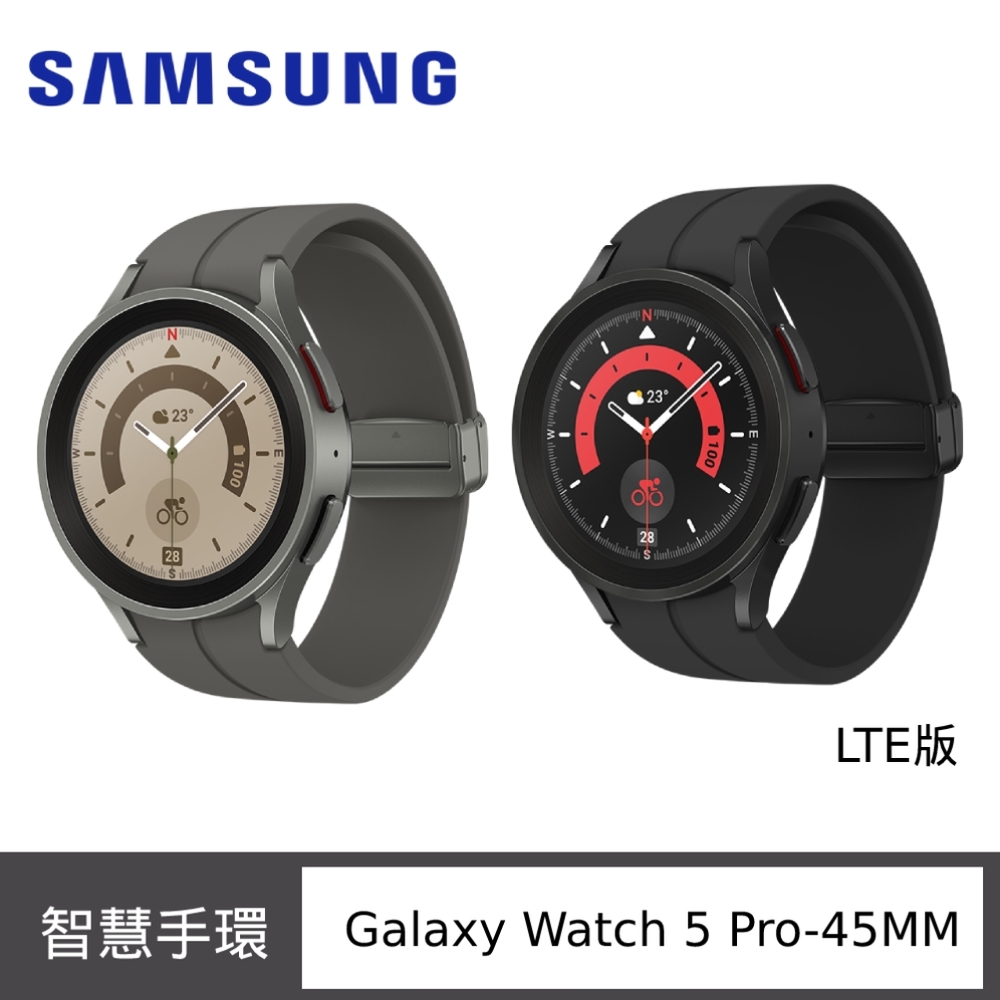 Samsung 三星 Galaxy Watch 5 Pro (R925) 45mm 智慧手錶-LTE版 | 智慧手錶 | Yahoo奇摩購物中心