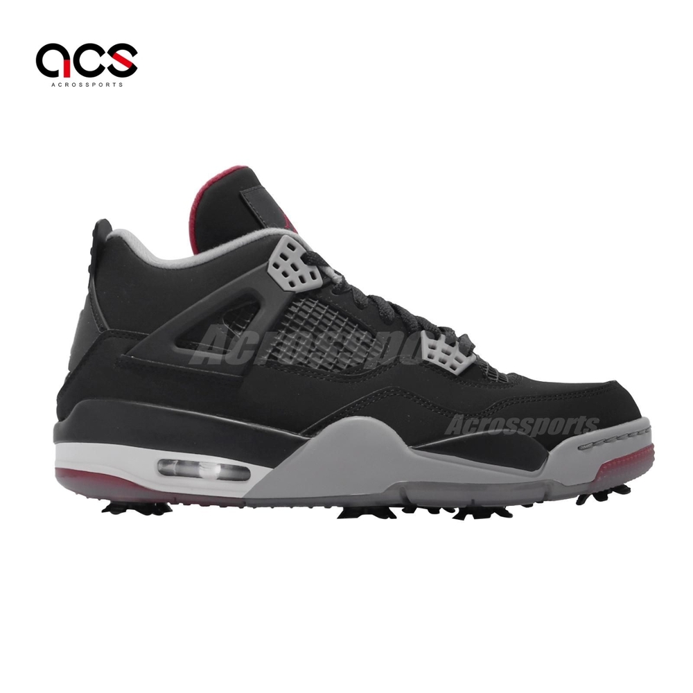 Nike 高爾夫球鞋Jordan IV Golf 男鞋喬丹四代經典款氣墊避震可拆式鞋釘