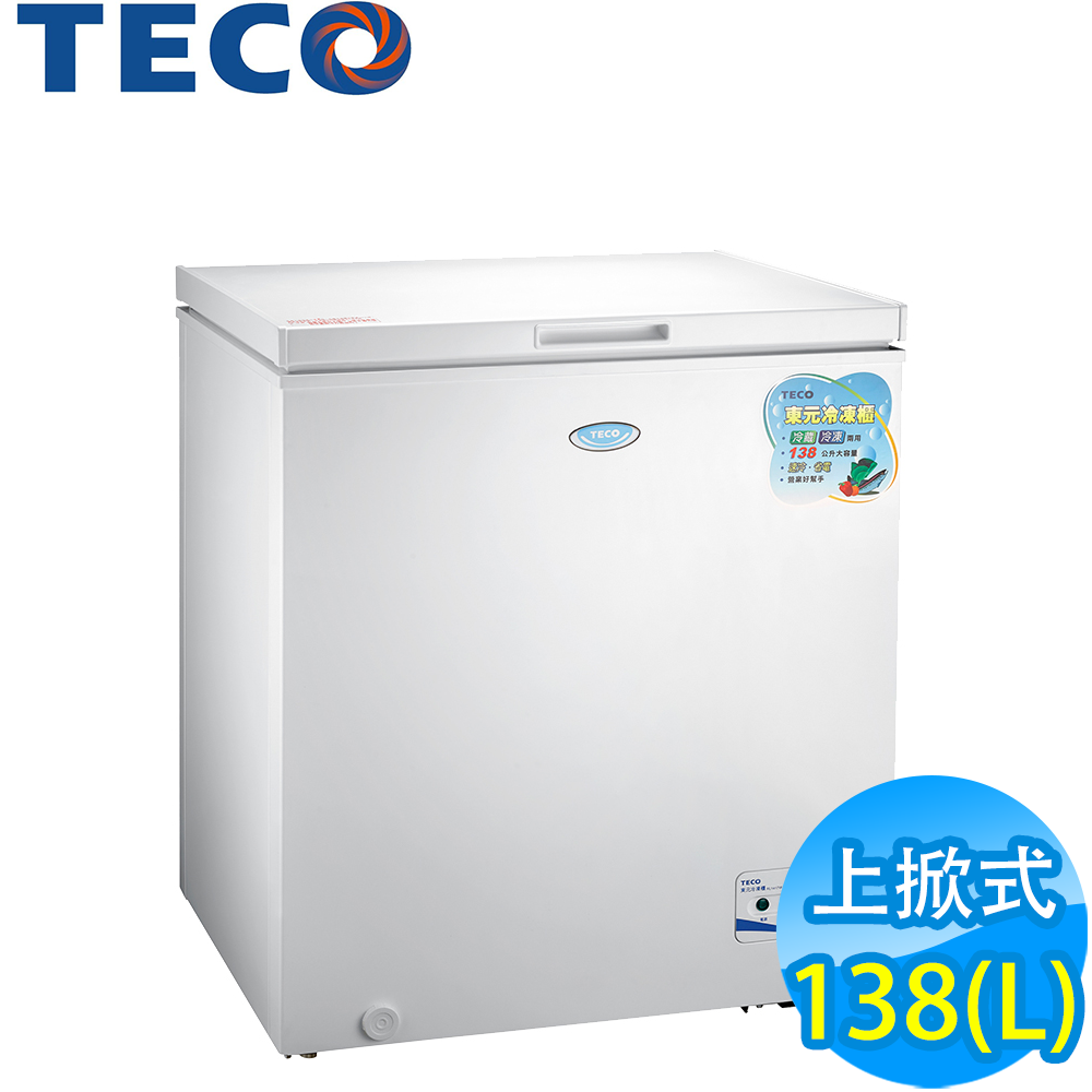 Teco東元138l 上掀式冷凍櫃rl1417w 冷藏 冷凍櫃 Yahoo奇摩購物中心