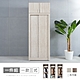 時尚屋 維也納3x7尺木心板推門一款三式被櫥衣櫃 寬82x深61x高220公分 product thumbnail 2
