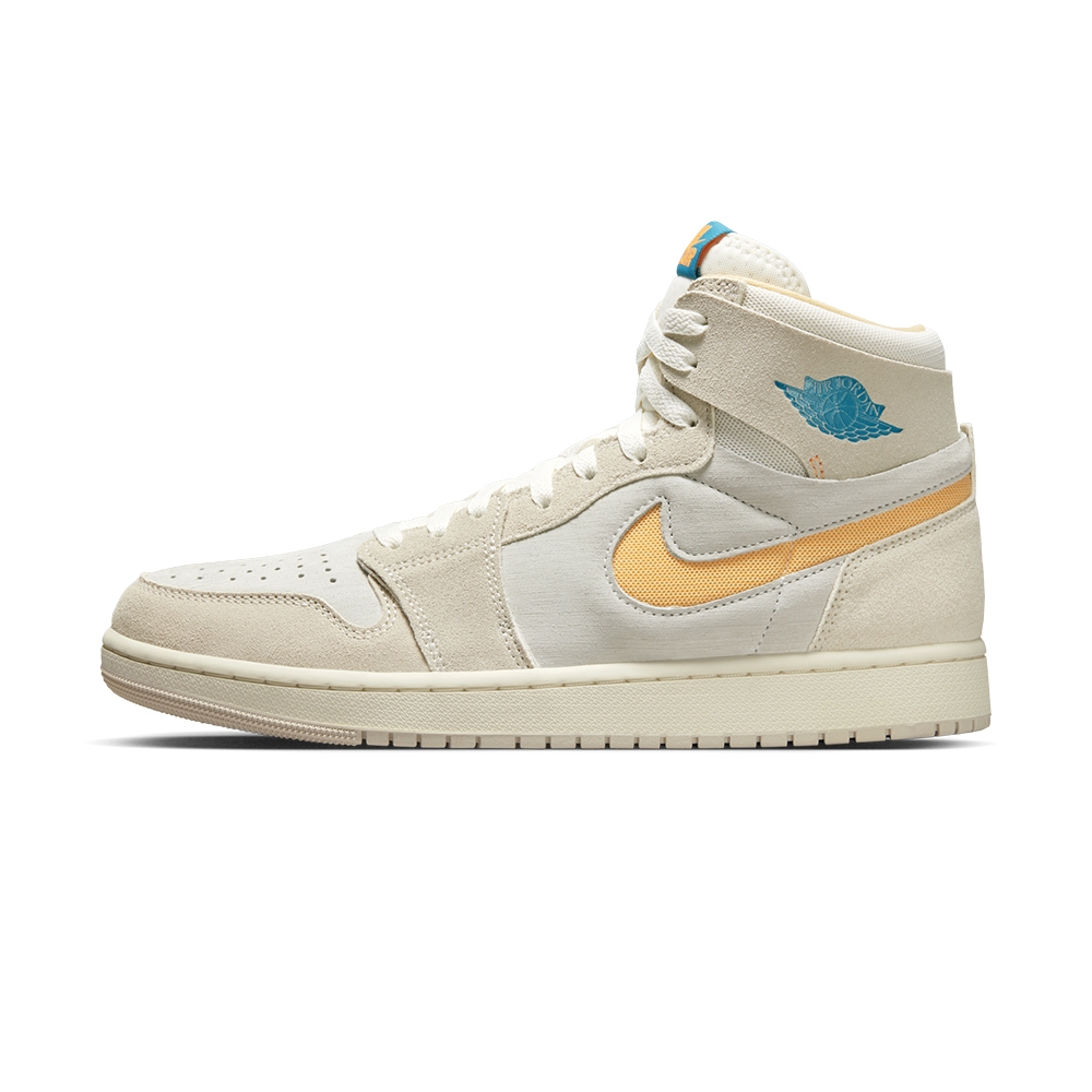 Nike Air Jordan 1 Zoom CMFT 2 男鞋 淺棕色 經典 喬丹 運動 休閒鞋 DV1307-180