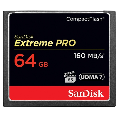 SanDisk Extreme Pro CF 64GB 記憶卡 160MB/S (公司貨)