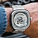 SEVENFRIDAY PS1/01M 工業風透視自動上鍊機械錶 送禮推薦-47X47.6mm product thumbnail 1