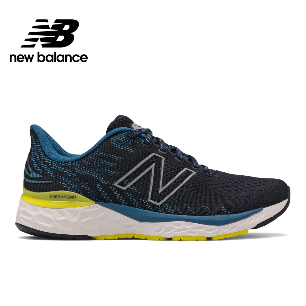 [New Balance]跑鞋_男性_黑藍色_M880P11-2E楦