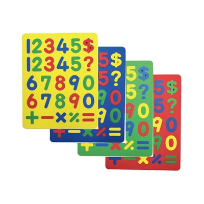 成功 全方位彩色數字幼教磁鐵板 /組 2152C(顏色隨機出貨)