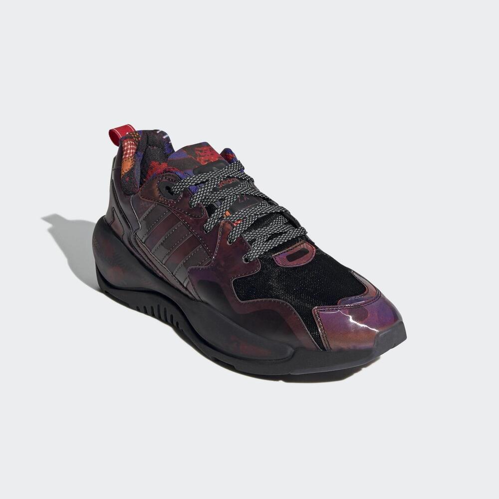 Adidas Zx Alkyne [S24181] 男鞋運動休閒經典避震舒適愛迪達黑紅| 休閒