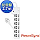 群加PowerSync 六開六插防雷擊延長線/2.7m(TPS366AN9027) product thumbnail 1