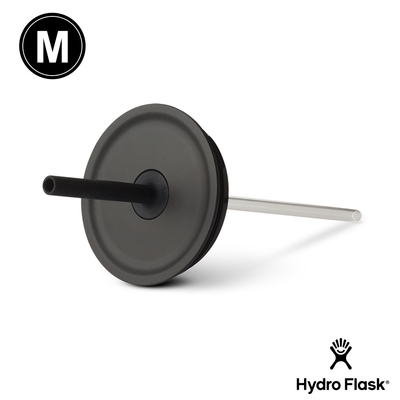 美國Hydro Flask 吸管型杯蓋 M 時尚黑