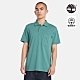 Timberland 男款藍綠色 TimberCHILL™ 涼爽科技抗UV 短袖Polo衫|A6427CL6 product thumbnail 1
