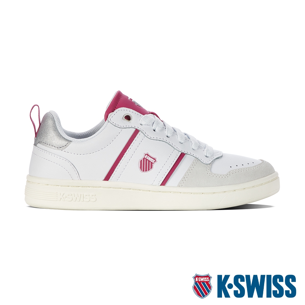 K-SWISS Lozan Match LTH時尚運動鞋-女-白/桃紅