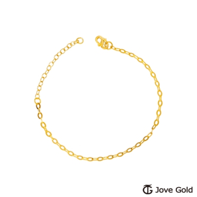 Jove Gold 漾金飾 慵懶黃金手鍊