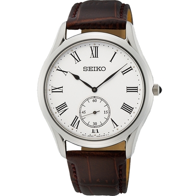 SEIKO 精工錶 獨立小秒針 藍寶石鏡面 6G28-01A0J(SRK049P1)33mm