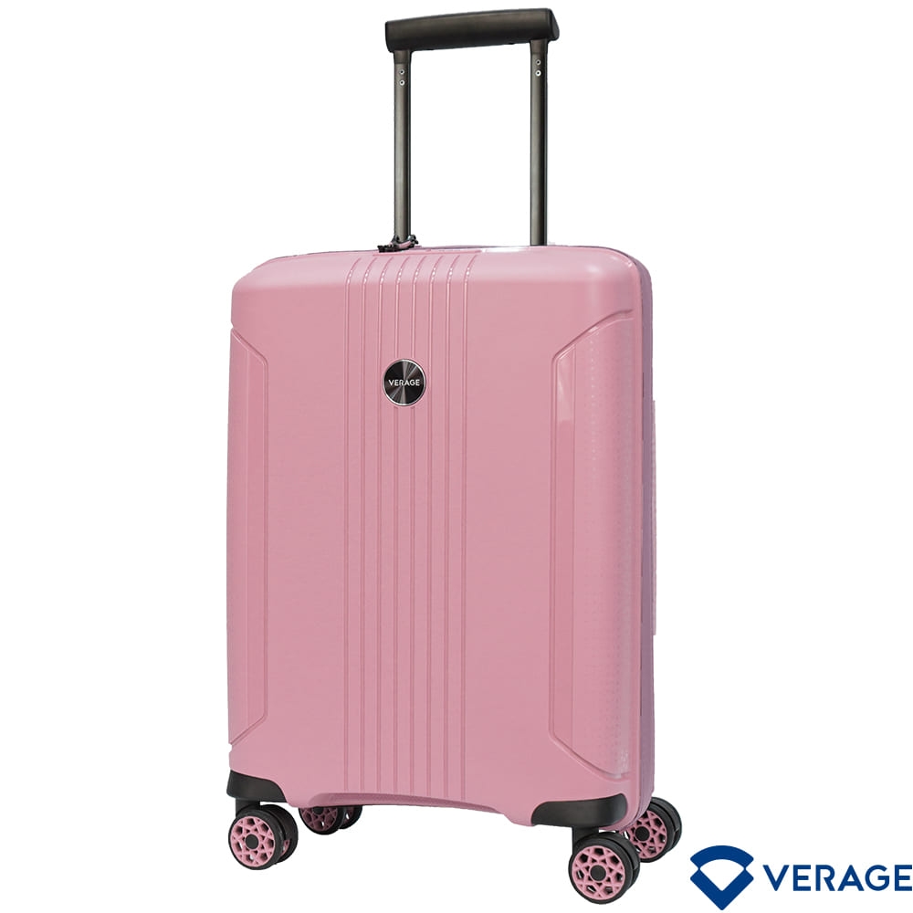 【Verage】維麗杰 20吋倫敦系列行李箱/登機箱(粉)