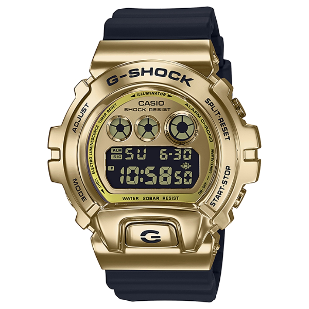 CASIO卡西歐G-SHOCK金色街頭風格電子錶(GM-6900G-9D) | G-SHOCK