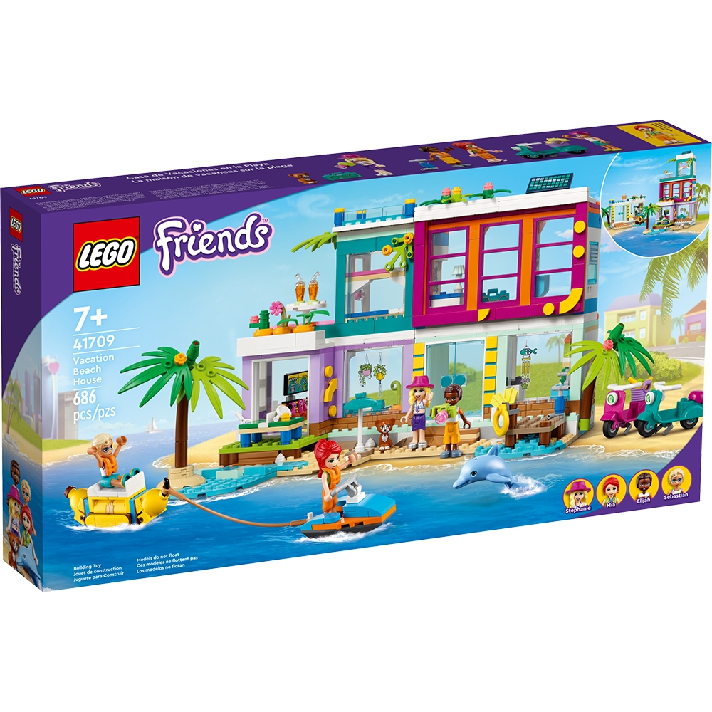 樂高LEGO Friends系列 - LT41709 海濱度假別墅