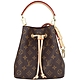 LV M46581 Neonoe BB Monogram 老花帆布手提/斜背小水桶包 product thumbnail 1