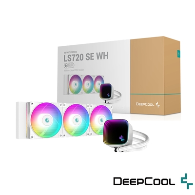 DEEPCOOL  九州風神 LS720 SE WH  CPU一體式360水冷散熱器