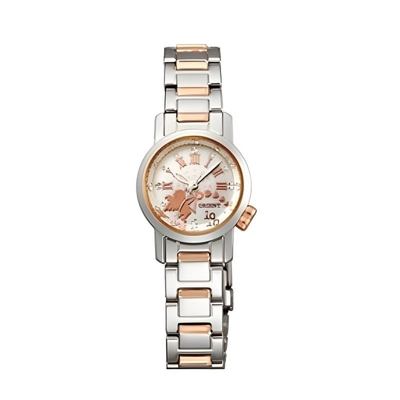 ORIENT 東方錶 官方授權 玫瑰金雙色 石英女錶-21.5mm(WI0191UB)