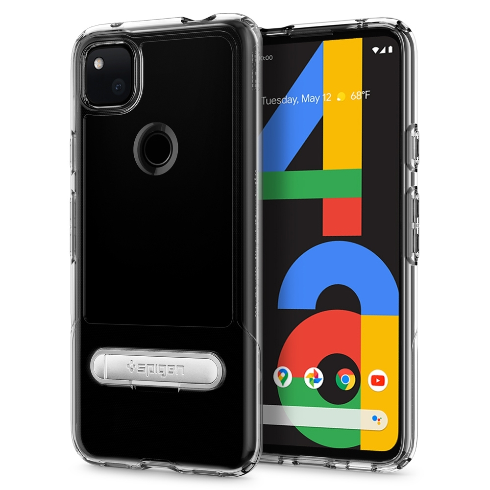 SGP / Spigen Pixel 4a Slim Armor Essential S-立架式軍規防摔保護殼