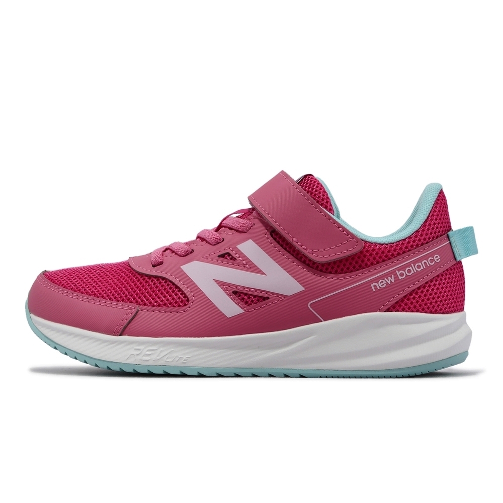 New Balance 570系列 男女大童休閒鞋-粉藍-YT570PC3-W