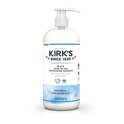 Kirks Natural 柯氏經典 – 全身沐浴洗髮精-潤潤經典保濕 946mL