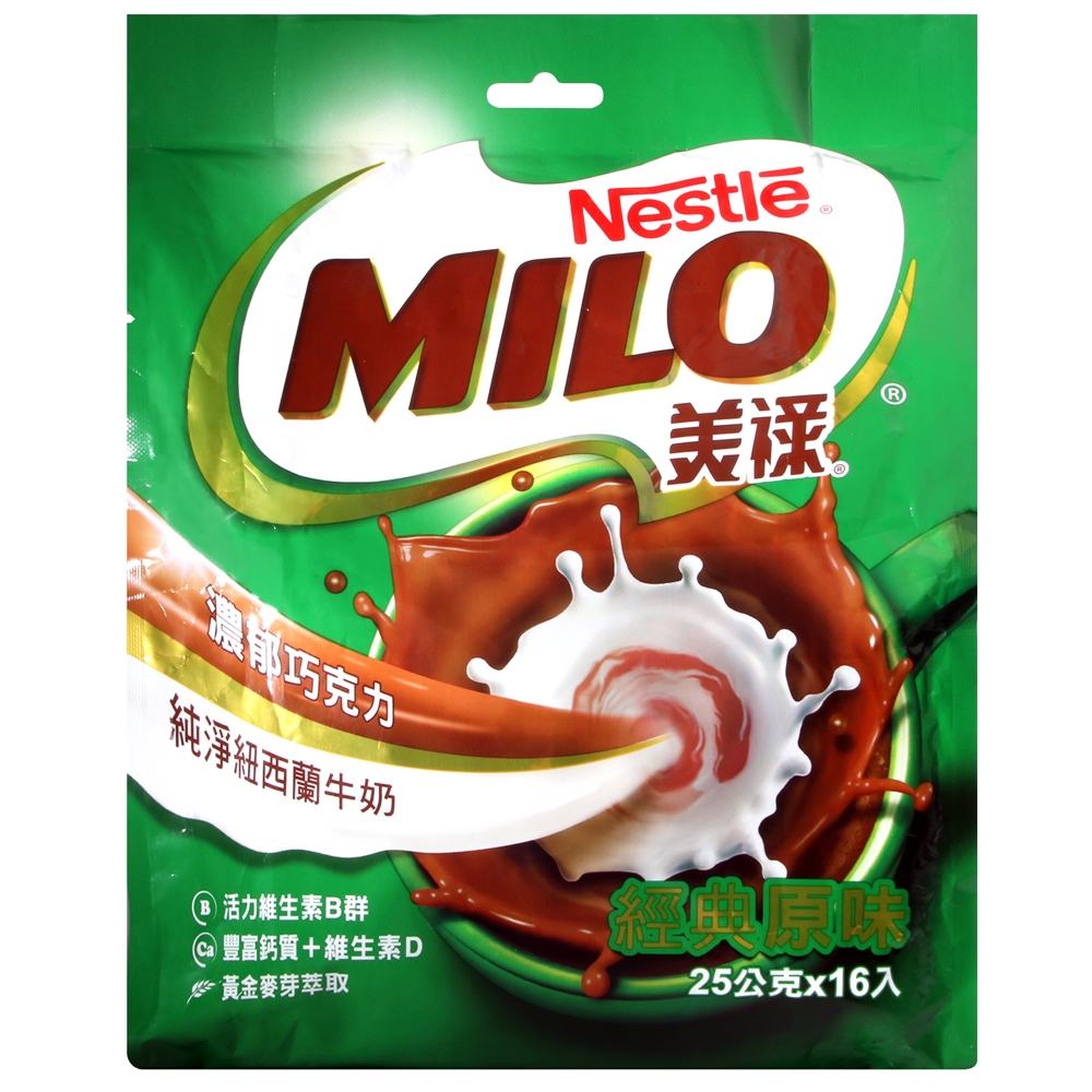 雀巢 美祿經典原味巧克力麥芽飲品(25gx16入)