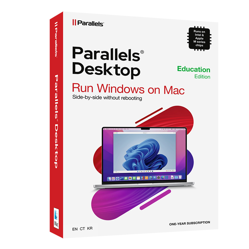 Parallels Desktop 18 for Mac 教育版一年期訂閱