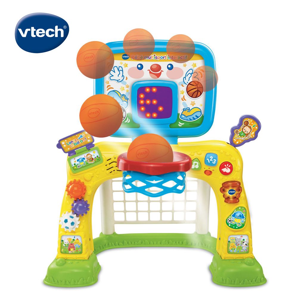 【Vtech】多功能互動感應運動球場