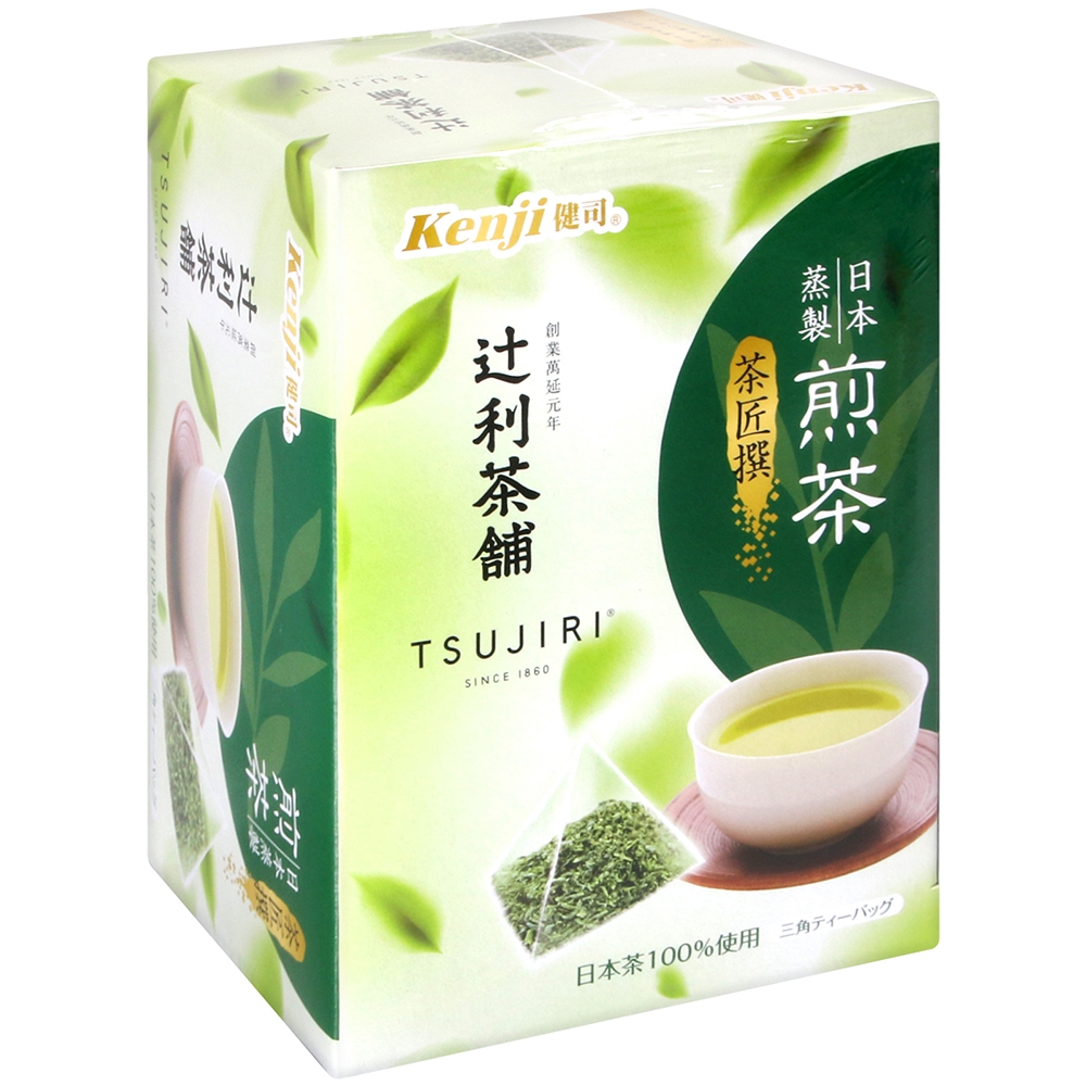 健司X辻利蒸製煎茶茶包18入(45g) | 紅茶/綠茶/烏龍茶| Yahoo奇摩購物中心